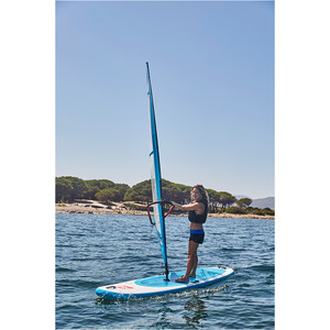 2019 Red Paddle Co Windsurf 10'7 Oppustelig Stand Up Paddle Board + Taske, Pumpe, Paddle & Snor